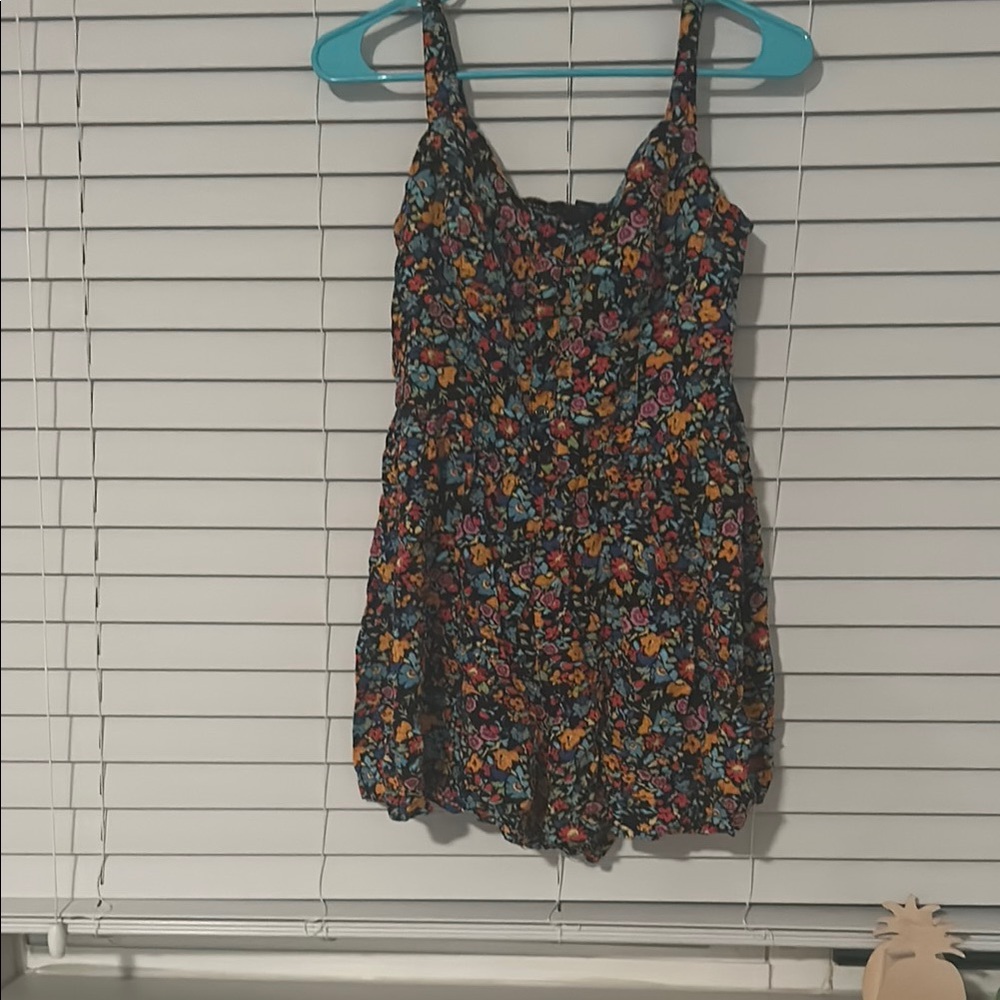 Wild Fable Multicolor Floral Romper